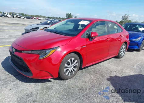 2021 Toyota Corolla Le from USA, damaged, VIN JTDEAMDE5MJ012662